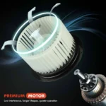 2018 Jeep Wrangler JK Blower Motor Replacement HVAC With Fan 700308 - Image 3