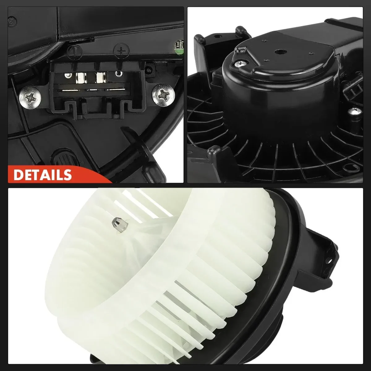 2018 Jeep Wrangler JK Blower Motor Replacement HVAC With Fan 700308 5