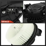 2018 Jeep Wrangler JK Blower Motor Replacement HVAC With Fan 700308 5