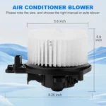 2005-2015 Toyota Tacoma Blower Motor Replacement HVAC With Fan pm9297: 700188: 75846 3