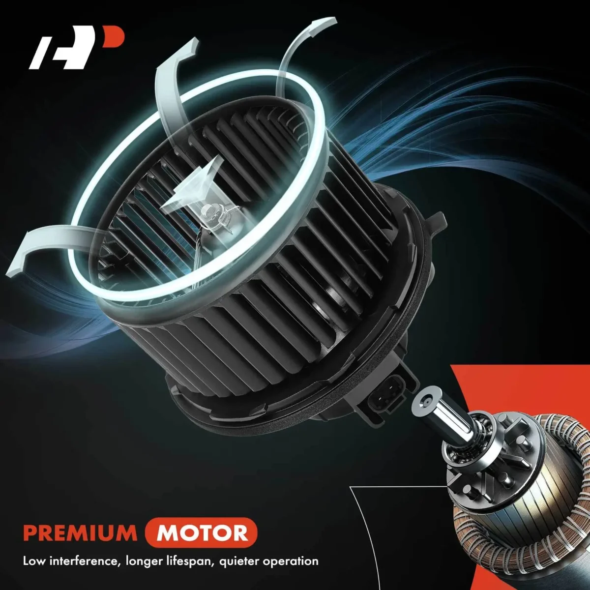 2007-2014 Chevrolet Silverado 1500 Blower Motor 2500 3500 Replacement HVAC With Fan 700164 4