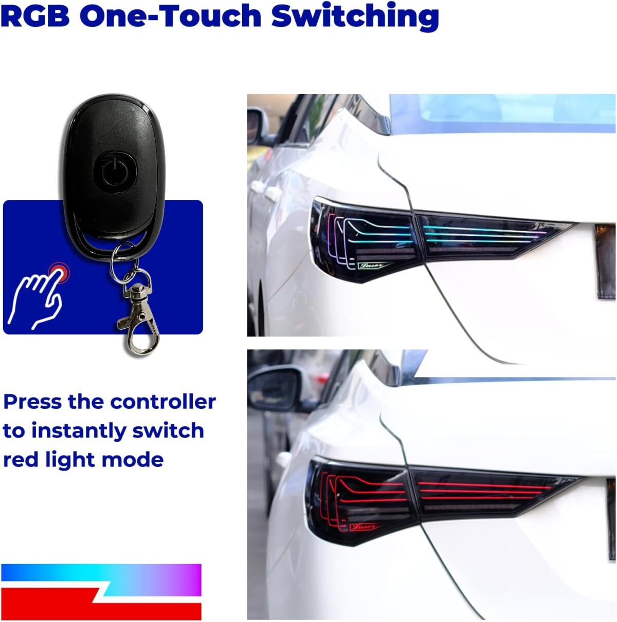 2020-2023 Nissan Sentra Tail lights Upgarde To RGB Sequential - Image 5