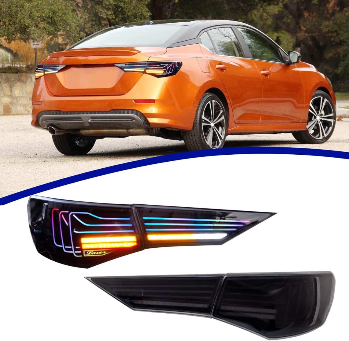 2020-2023 Nissan Sylphy Tail lights Upgarde To RGB Sequential