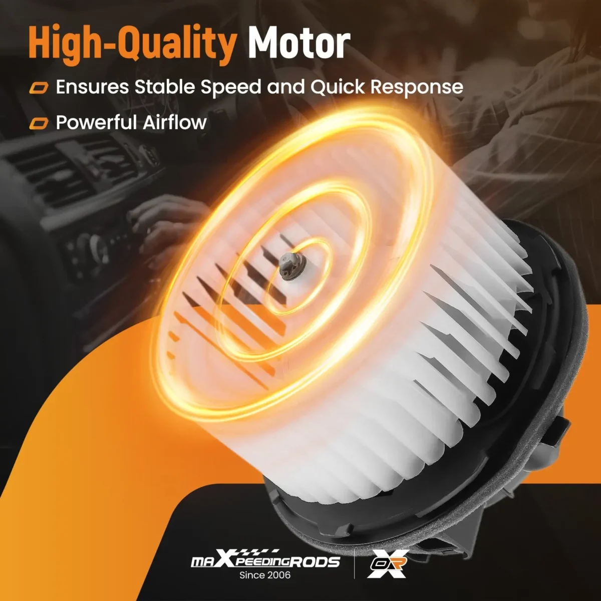 1999-2002 GMC Sierra 1500 2500 3500 HD Blower Motor Replacement HVAC With Fan 700089 - Image 5