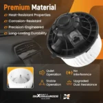 2003-2007 Chevy Silverado 1500 2500 3500 HD Classic Blower Motor Replacement HVAC With Fan 89019320 - Image 7