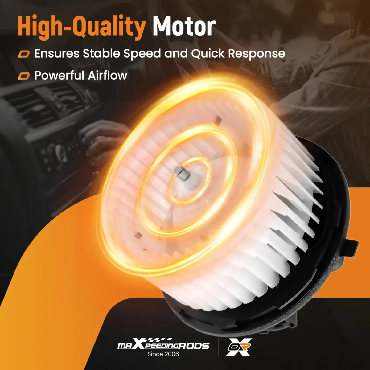 2003-2007 Chevy Silverado 1500 2500 3500 HD Classic Blower Motor Replacement HVAC With Fan 89019320 3