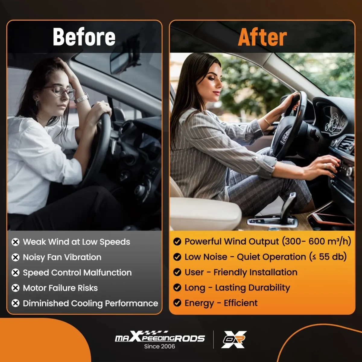 2003-2007 GMC Sierra Blower Motor 1500 2500 3500 HD Classic Replacement HVAC With Fan 89019320 5