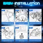 2012-2013 Honda Civic Blower Motor Replacement HVAC With Fan 700257 - Image 6