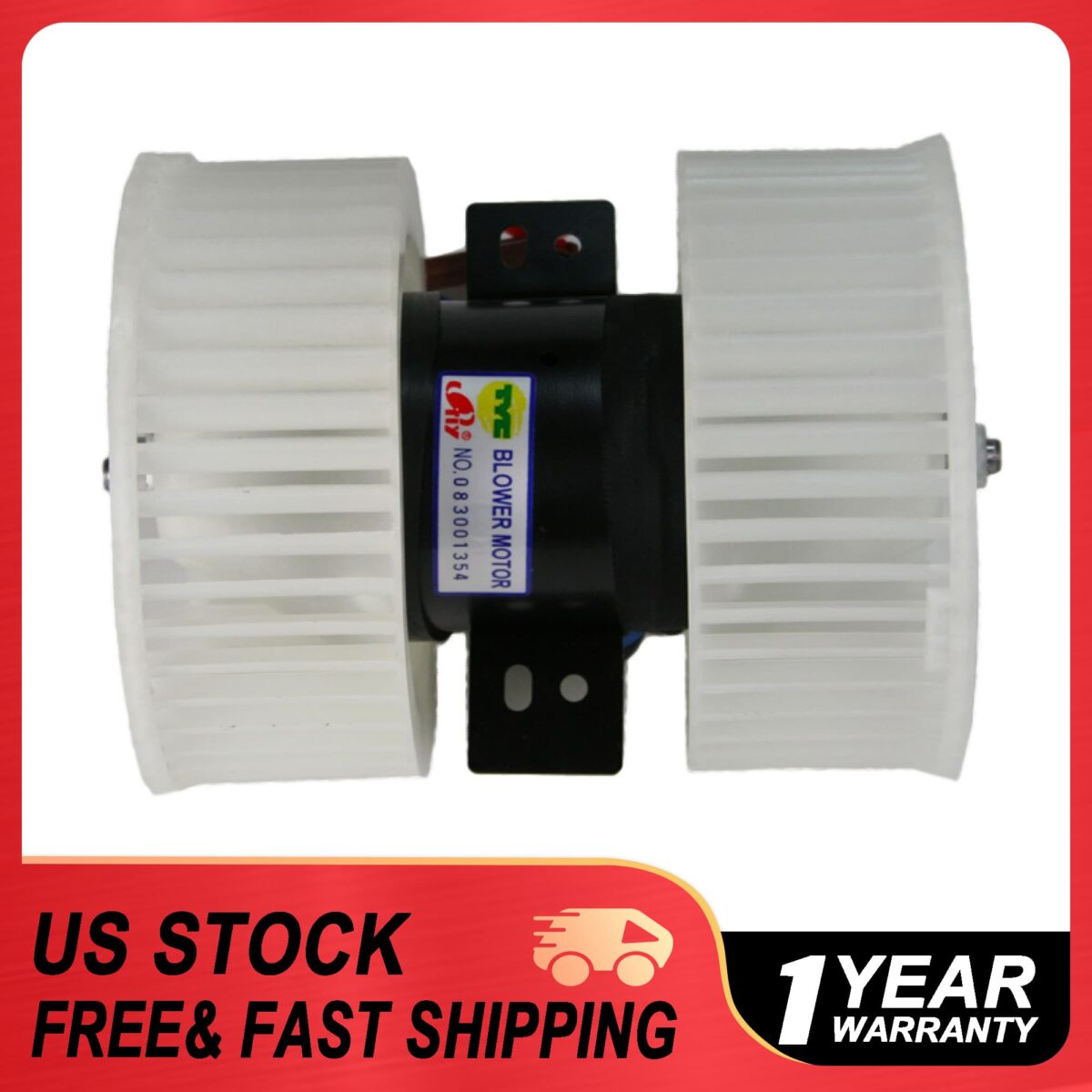 AC Heater Blower Motor with Fan Cage for 1991-1995 Acura Legend - Image 1