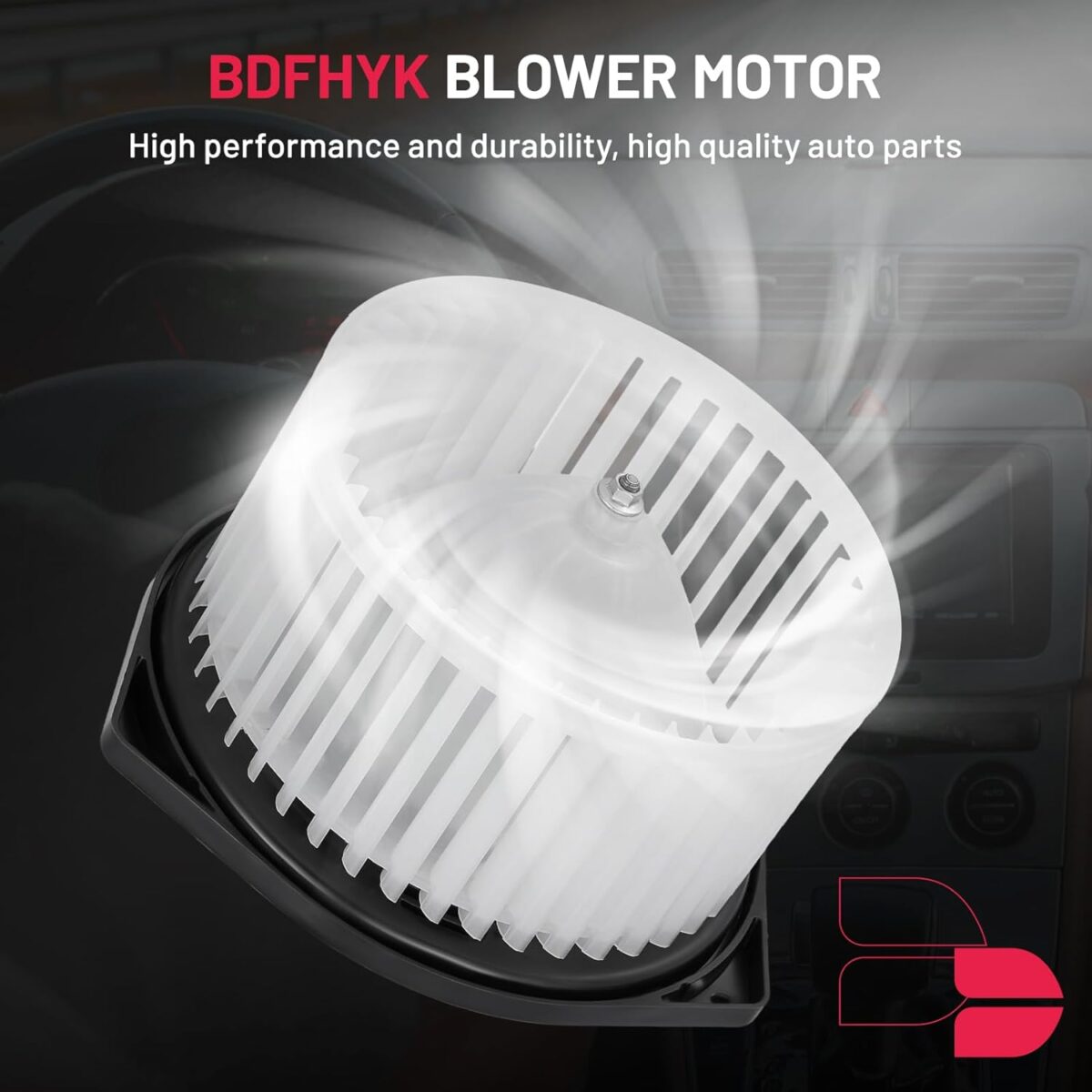 Front HVAC Blower Motor with Wheel for 2002-2006 Acura RSX - Image 7