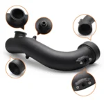 For BMW N54 E88 E90 E92 135i 335i Intake Turbo Charge Pipe Kit w/Tial & 50mm Bov - Image 5
